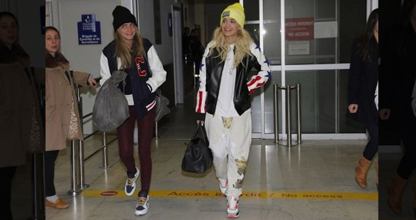 Rita Ora spotted with Nike Air Max 90