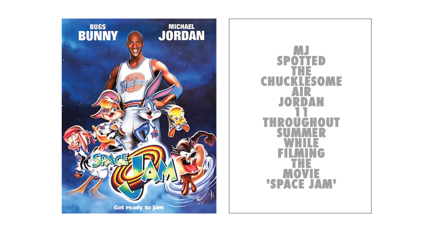 Space Jam Film MJ and Air Jordan 1