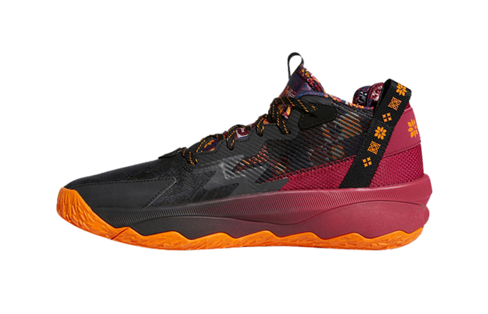 adidas Dame 8 Chinese New Year Black Red GW1816 featured image
