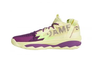 adidas Dame 8 Dame Time Purple Yellow GY0383 featured image