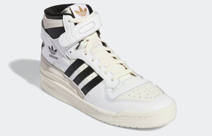 adidas Forum 84 High White Black GY5847 front corner