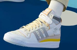 adidas Forum 84 High Whites Yellow GY5727 onfoot 01