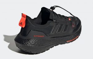 adidas Ultra Boost 21 GORE-TEX Carbon Black FZ2555 back corner