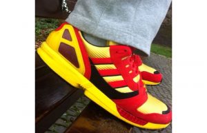 adidas ZX 8000 Red Yellow GY4682 onfoot 01