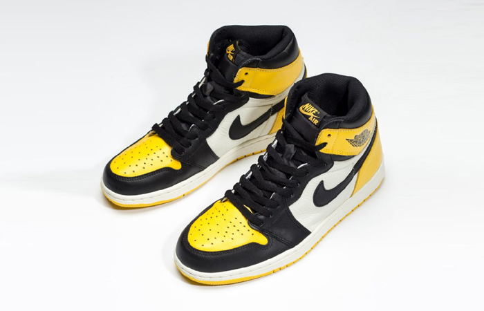 Air Jordan 1 High OG Yellow Toe Taxi 555088-711 - Where To Buy