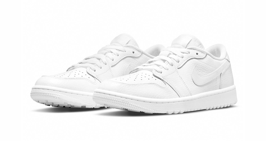Air Jordan 1 Low Golf Pack in Chicago, Triple White and Shadow Colourway 08