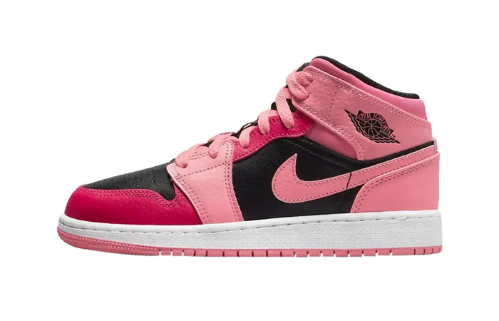 Air Jordan 1 Mid Coral Chalk GS 554725-662 featured image