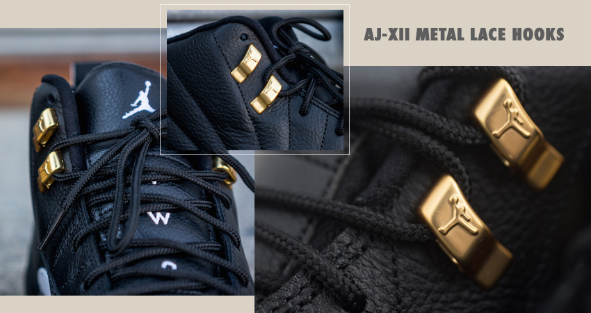 Air Jordan 12 Metal lace hooks