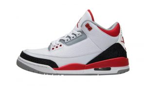 Air Jordan Retro 3 White Fire Red featured image