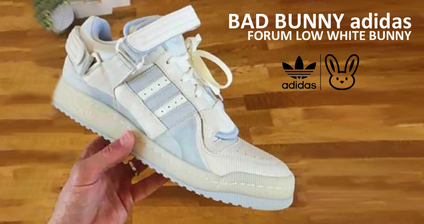Bad Bunny x adidas Forum Low Set to Release in Triple White featured image