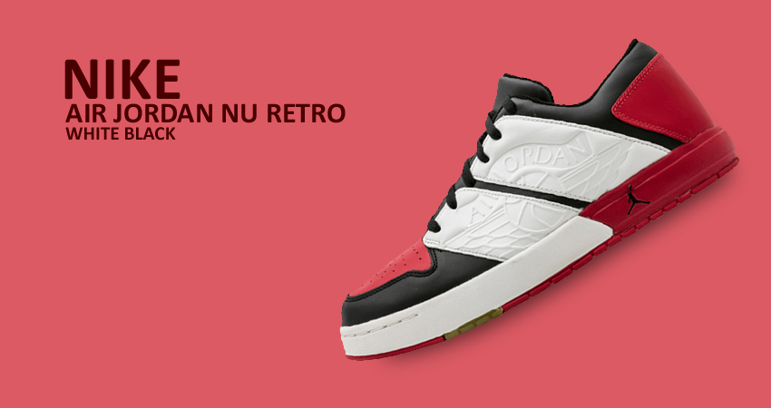 Classic Nike Air Jordan Nu Retro 1 Low Returning in a BRED Colourway
