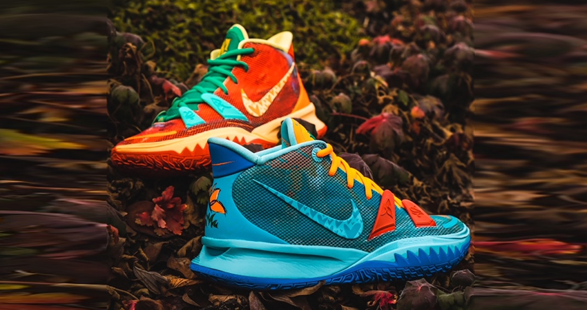 Closer Look at the Colourful Nike Kyrie 7 “Mother Nature” Pack 01