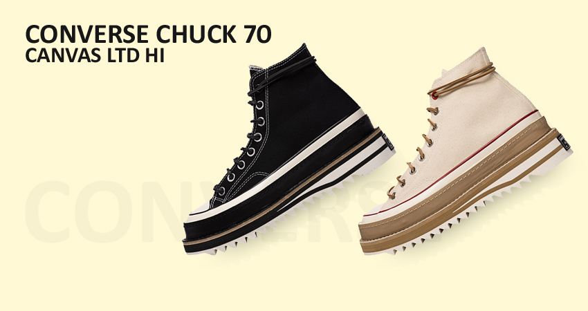 Converse Chuck 70 Canvas LTD Hi Releasing in Egret and Black featured image