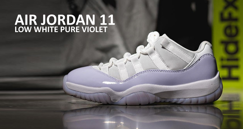 In Depth Look at the Air Jordan 11 Low Pure Violet featured image