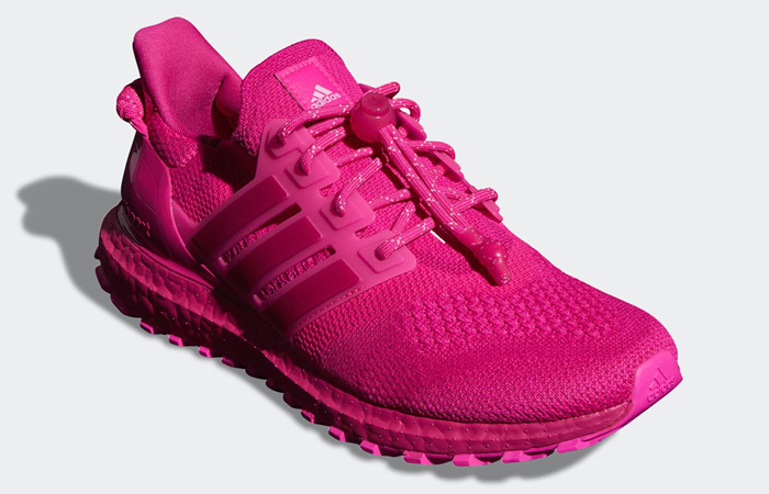 Ivy Park adidas Ultra Boost OG Pink Womens front corner