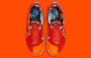 Lebron James Nike LeBron 9 Big Bang Orange DH8006-800 up