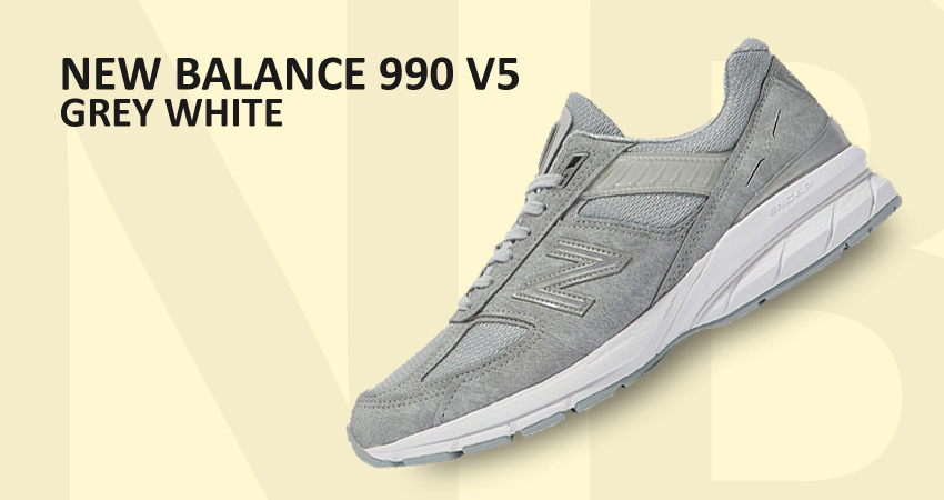 Masculinity Ready Smile New Balance 990v5 Vegan Edition Releasing in Grey - Fastsole