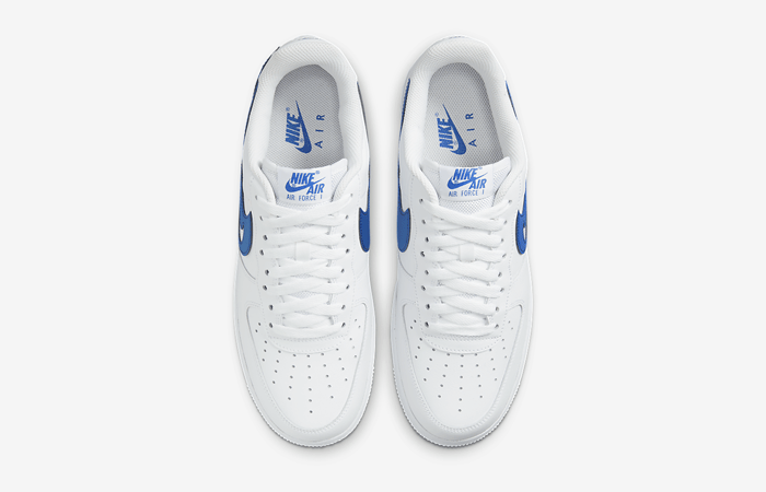 Nike Air Force 1 07 White Game Royal DR0143-100 up