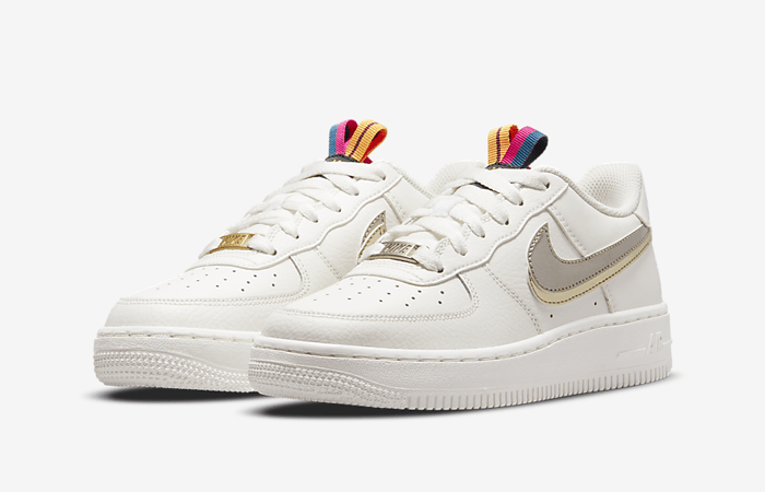 Nike Air Force 1 LV8 Summit White DH9595-001 front corner