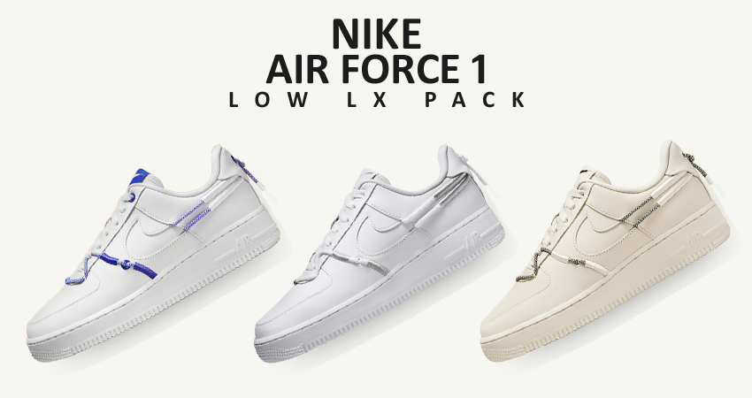 Nike Air Force 1 Low LX Pack Inspired by Off-White Design