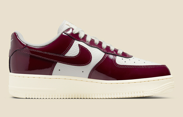 Nike Air Force 1 Low Roman Empire Burgundy Womens DQ8583-100 right