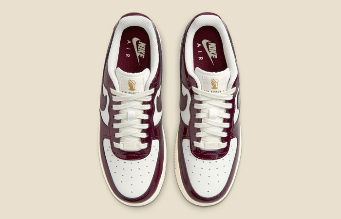 Nike Air Force 1 Low Roman Empire Burgundy Womens DQ8583-100 up