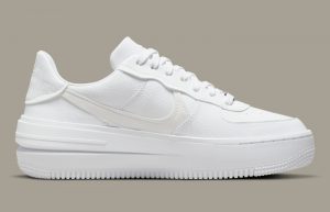 Nike Air Force 1 PLT.AF.ORM Triple-White Womens DJ9946-100 right