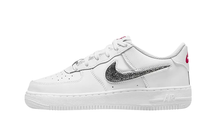 Nike Air Force 1 White Metallic Silver GS DC9651-100 featured image