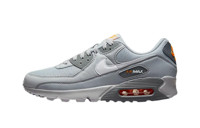 Nike Air Max 90 Wolf Grey Orange DR0145-001 featured image