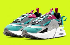 Nike Air Max Furyosa Teal Magenta Womens DH5104-001 front corner