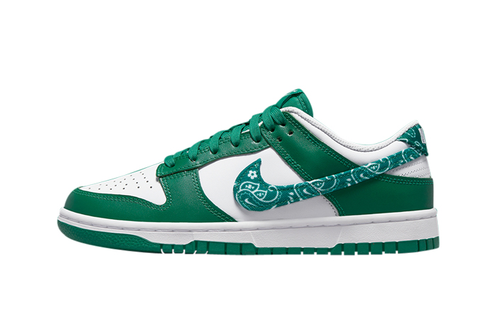Nike Dunk Low Green Paisley Womens DH4401-102 featured image