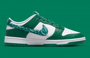 Nike Dunk Low Green Paisley Womens DH4401-102 right