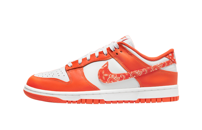 Nike Dunk Low Orange Paisley Womens DH4401-103 featured image