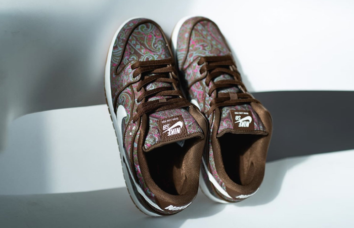 Nike SB Dunk Low Paisley Pink Burgundy Brown DH7534-200 05