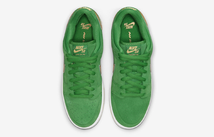 Nike SB Dunk Low St Patrick’s Day Green BQ6817-303 up