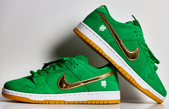 Nike SB Dunk Low St. Patrick's Day Green BQ6817-303 01