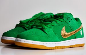 Nike SB Dunk Low St. Patrick's Day Green BQ6817-303 02