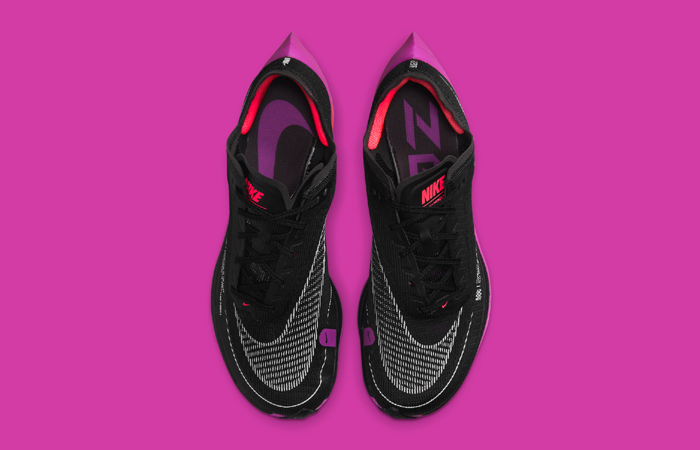 Nike ZoomX VaporFly NEXT% 2 Black Purple CU4111-002 up