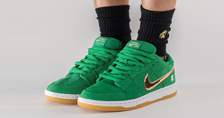 St Patricks Day Inspired Nike Dunk Low is Fire 02
