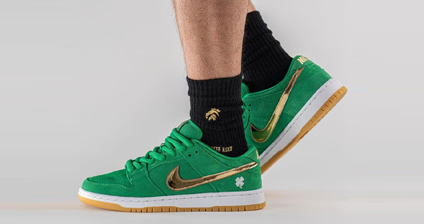 St Patricks Day Inspired Nike Dunk Low is Fire 03