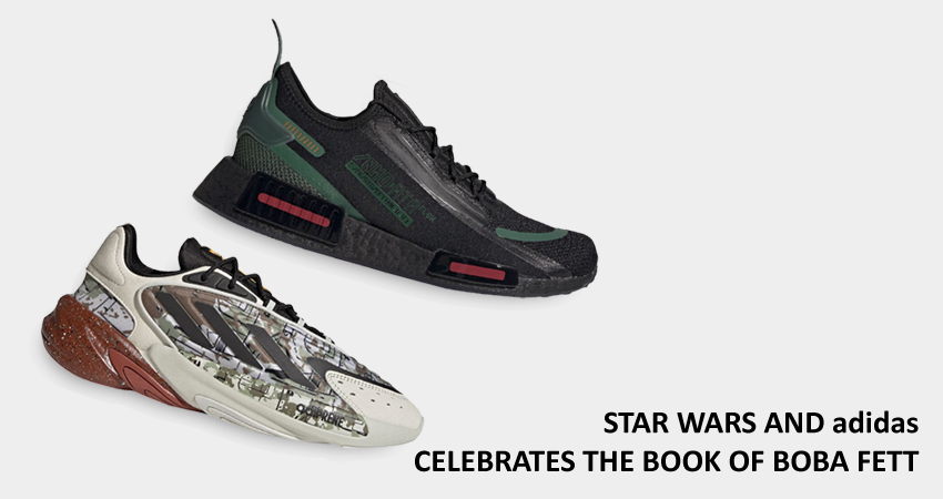 Star Wars and adidas Celebrates the Book of Boba Fett With an NMD and Ozelia