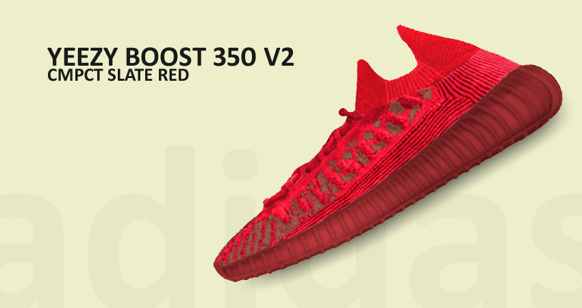 Yeezy Boost 350 V2 Slate Red Releasing on Valentines Day featured image