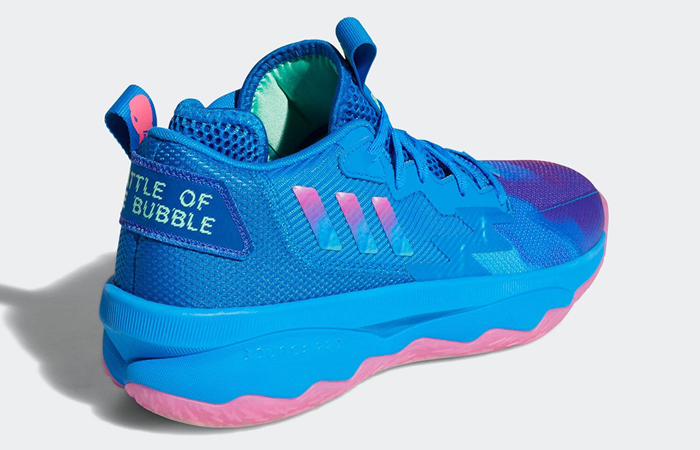 adidas Dame 8 Battle Of The Bubble GY2770 back corner