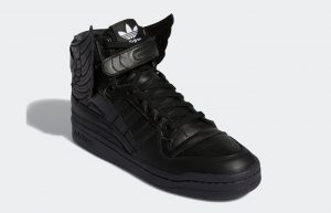 adidas Forum High Wings 4.0 Core Black GY4419 front corner