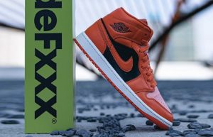 Air Jordan 1 Mid Orange Black DM3381-600 Release Date