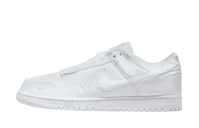 Dover Street Market Nike Dunk Low Triple White DH2686-100 (featured Image)