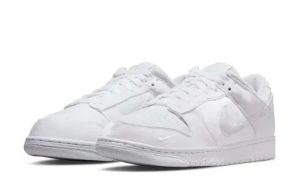 Dover Street Market Nike Dunk Low Triple White DH2686-100 front 2