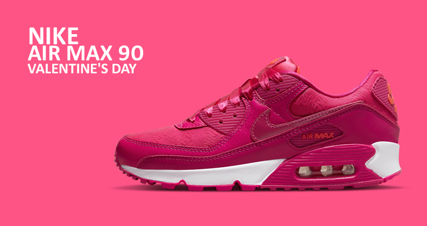 Valentines Day got Romantic with Nike Air Max 90 Bright Fuchsia