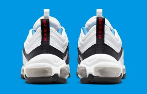 Nike Air Max 97 White Black GS DQ0980-100 back