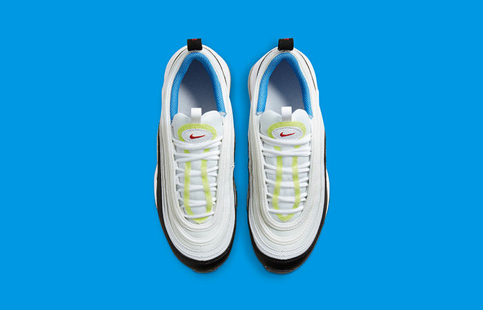 Nike Air Max 97 White Black GS DQ0980-100 front2